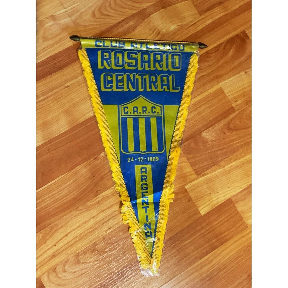 Vintage Rosario‎ Central Soccer Banner